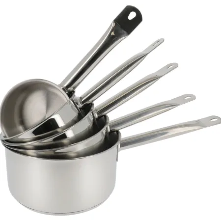 Batterie de casseroles inox 5 pièces