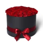 box fleur rond