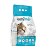 Litière pour chat - Benty Sandy 5L et 10L (Lavande - Poudre pour bébé -Savon de marseille)